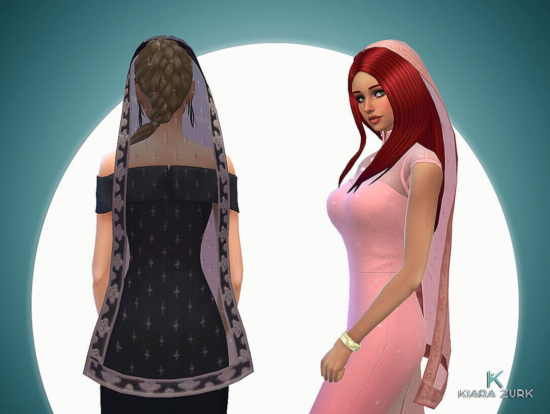 The Sims Bride Veil At My Stuff Origin Cc The Sims