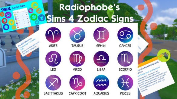 The Sims 4 Zodiac Traits