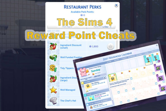 reward trait points list sims 4