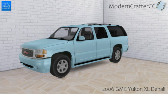 Sims 4 2006 GMC Yukon XL Denali at Modern Crafter CC