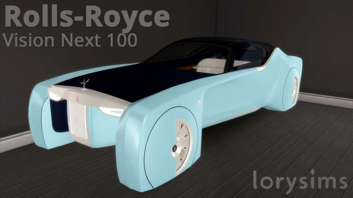2016 Rolls-Royce 103 EX Vision Next 100 at LorySims - CC The Sims