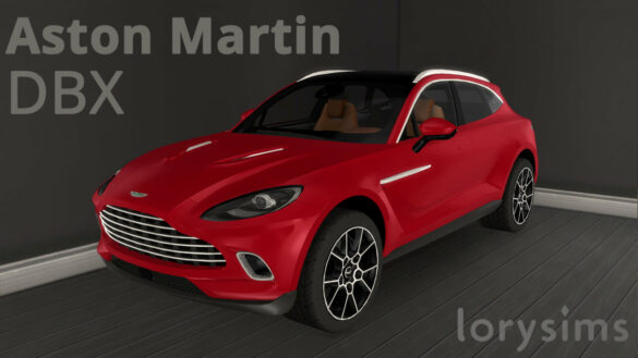Sims 4 2021 Aston Martin DBX at LorySims