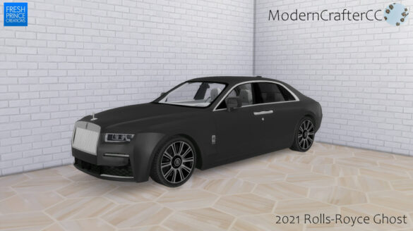 Sims 4 2021 Rolls-Royce Ghost at Modern Crafter CC