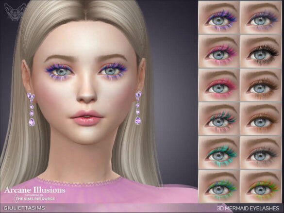 Arcane Illusions – 3D Mermaid Eyelashes