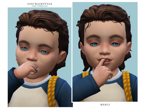 Sims 4 Asif Hairstyle -Toddler- by -Merci- at TSR