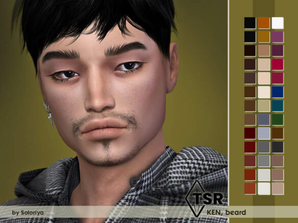 Sims 4 Beard Ken by soloriya at TSR