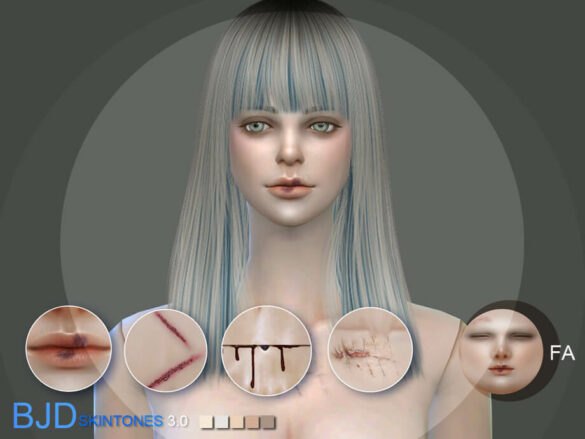 BJD3.0 Doll skintone A for females