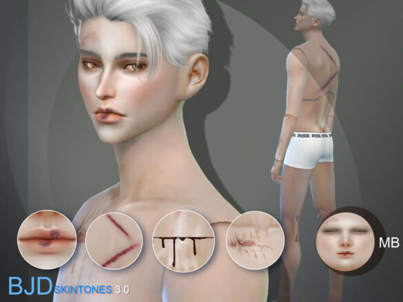 BJD3.0 Doll skintones B for male by S-Club WMLL at TSR