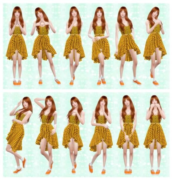 Sims 4 Combination Pose 46 at A-luckyday