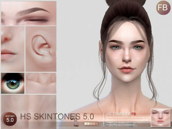 Sims 4 HS5.0 skintones FB by S-Club WMLL at TSR