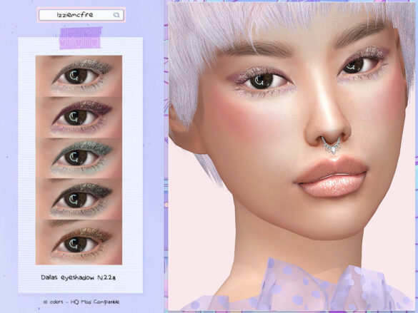 Sims 4 IMF Dallas Eyeshadow N.228 by IzzieMcFire at TSR