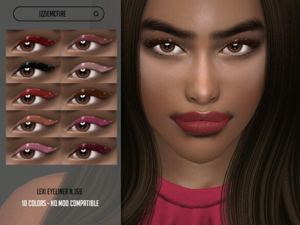 Sims 4 IMF Lexi Eyeliner N.159 by IzzieMcFire at TSR