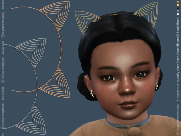 Sims 4 Lovely Cat Ears headband