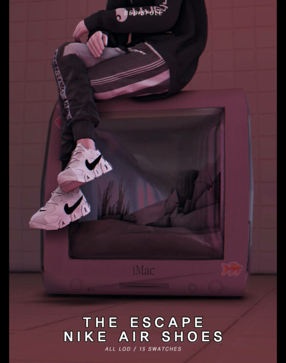 M The escape air shoes at Bedisfull – iridescent