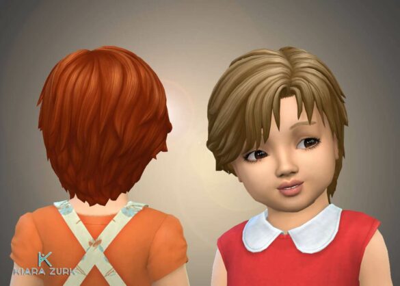 Sims 4 Nadia Hairstyle for Toddlers at My Stuff Origin