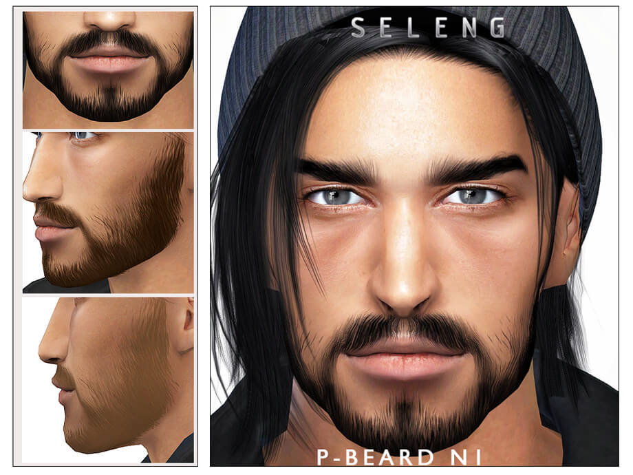 Sims 4 P Beard N1 By Seleng At Tsr Cc The Sims