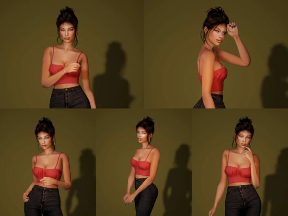 Sims 4 Pose Pack 35 at Katverse