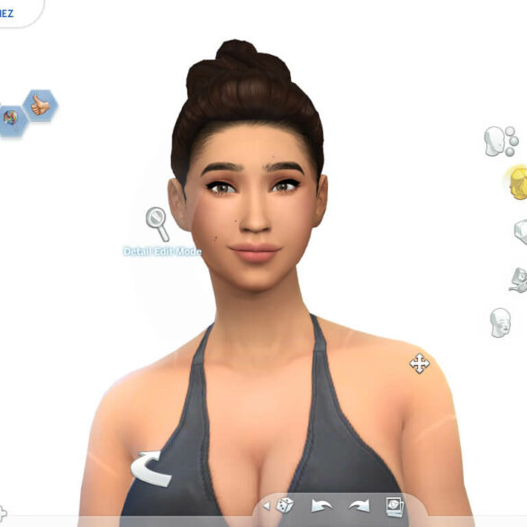 Sims 4 Shoulder Height Slider