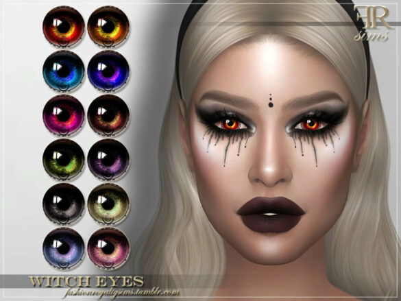 Sims 4 Witch Eyes by FashionRoyaltySims - CC The Sims