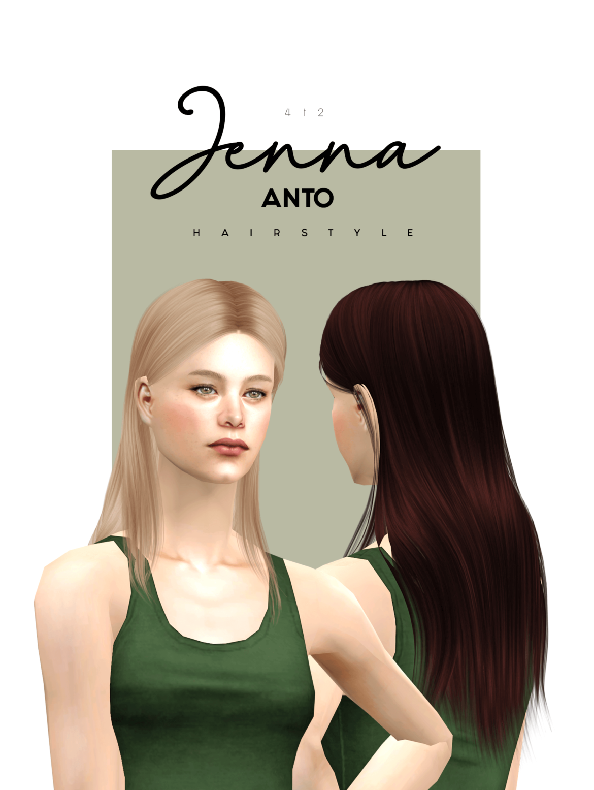 The Sims 4 4t2 anto jenna