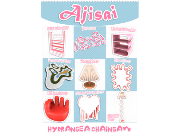 The Sims 4 Ajisai Set by Hydrangea