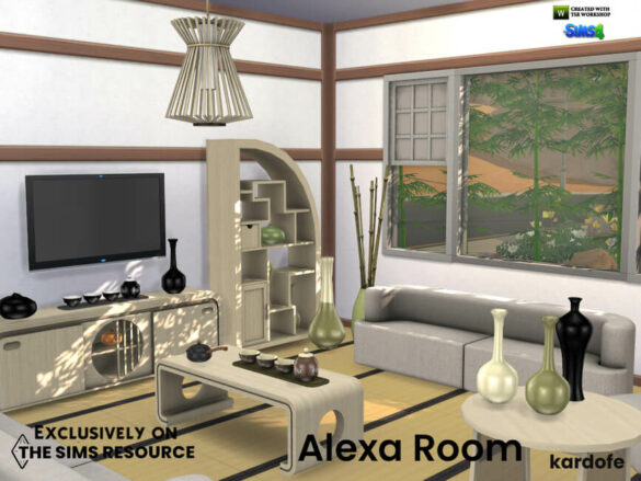 The Sims 4 Alexa Room by kardofe at TSR