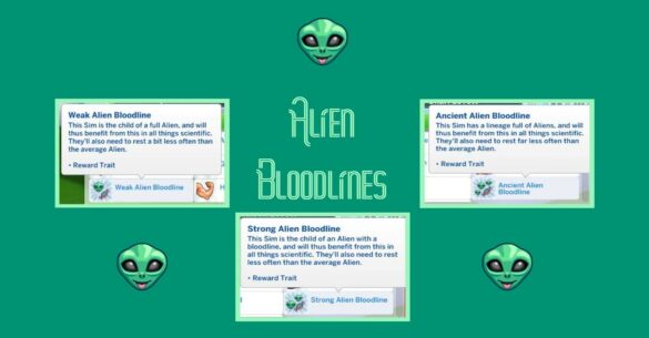 The Sims 4 Alien Bloodlines