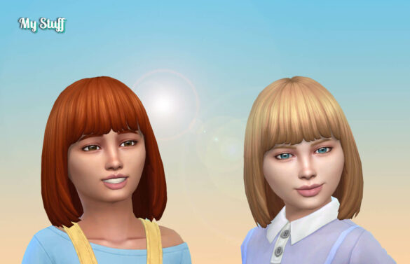 The Sims 4 alyssa hairstyle for girls