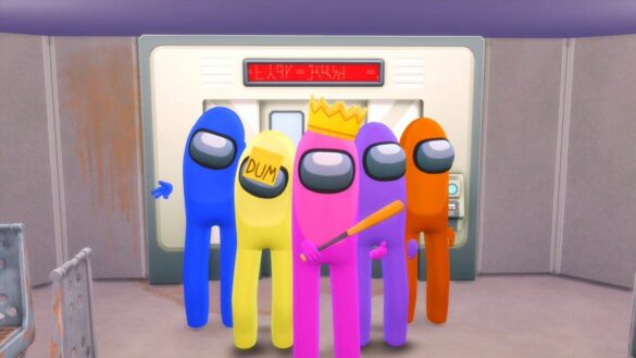 The Sims 4 Among Us Mod at KAWAIISTACIE