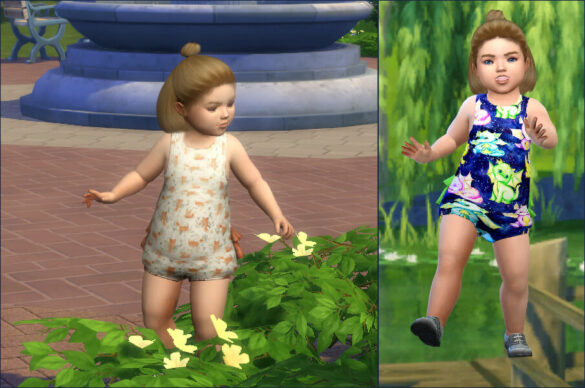The Sims 4 Aurora Playsuit Version 3