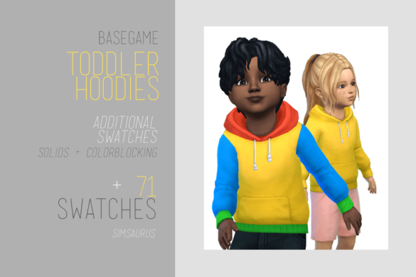 The Sims 4 basic toddler hoodie