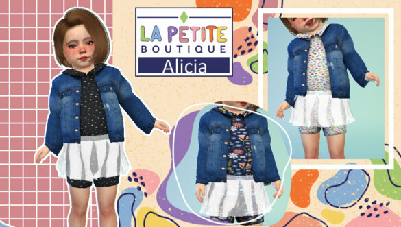 The Sims 4 clothes new mesh toddler 8 swatches