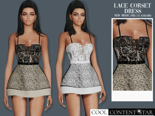 The Sims 4 Corset Dress