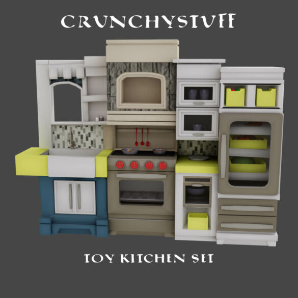 The Sims 4 cs toy kitchen set