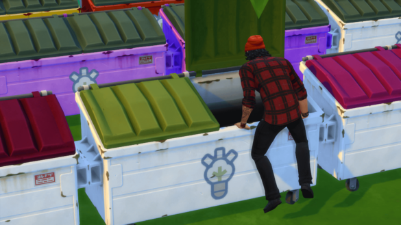 The Sims 4 Eco Dumpster Recolor