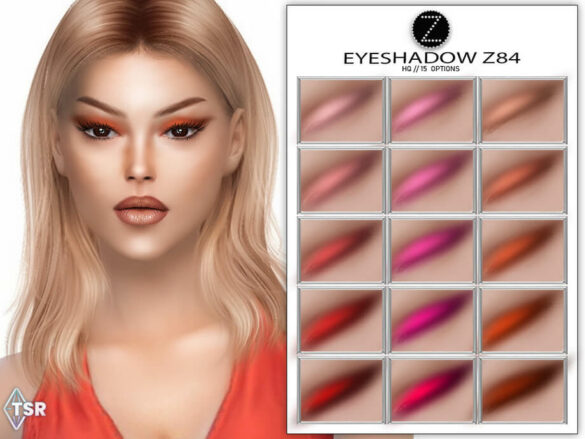 The Sims 4 EYESHADOW Z84 by ZENX