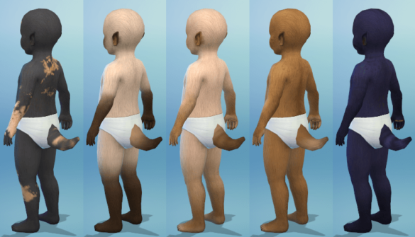 The Sims 4 Feline Tails (Toddler)