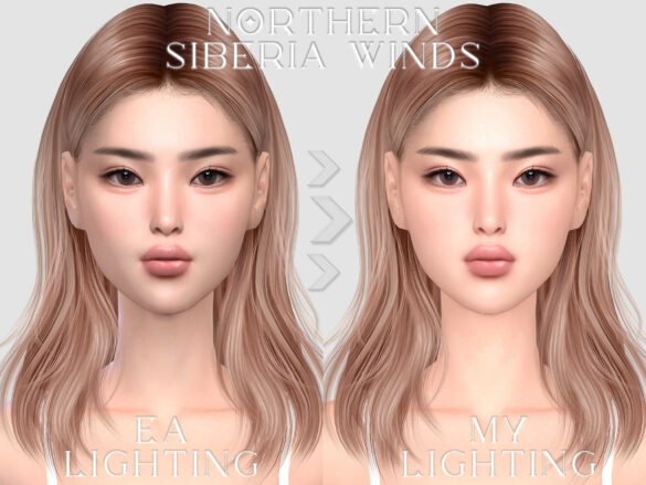 The Sims 4 gentle cas lighting mod credits luumiasims