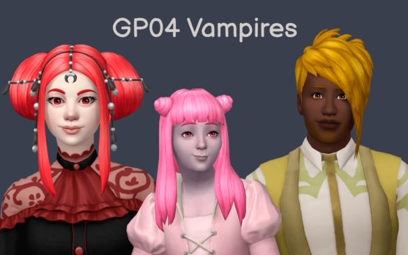 The Sims 4 gp04 vampires hair in jewl refind