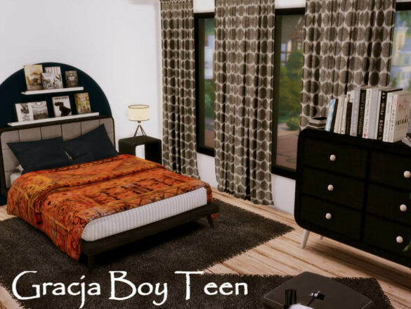 The Sims 4 Gracja Boy Teen by GenkaiHaretsu at TSR