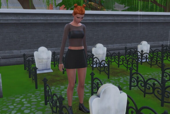 The Sims 4 Graveyard Mod / Lot Trait at KAWAIISTACIE