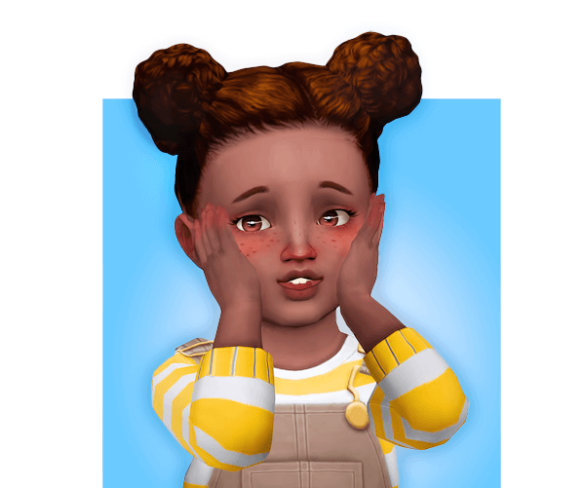 The Sims 4 Hairstyle for toddlers