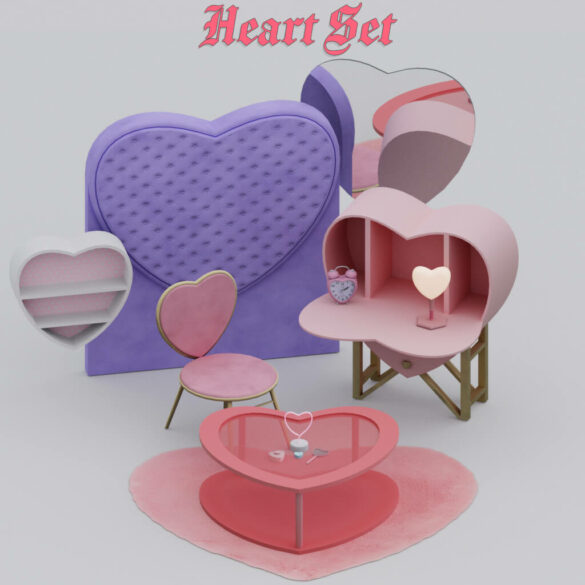 The Sims 4 Heart Set
