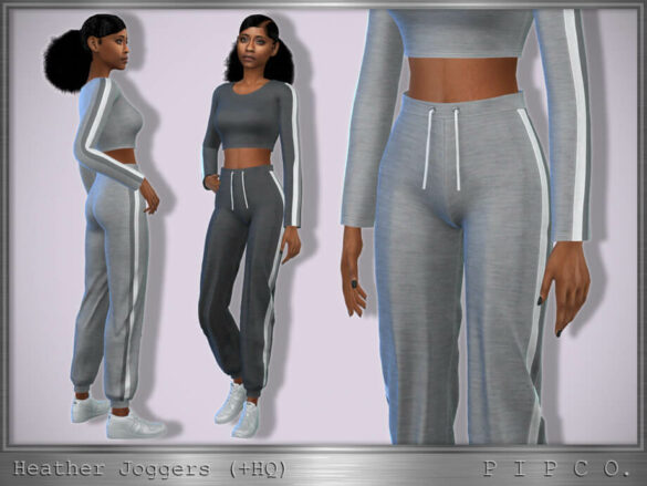 The Sims 4 Heather Joggers by Pipco
