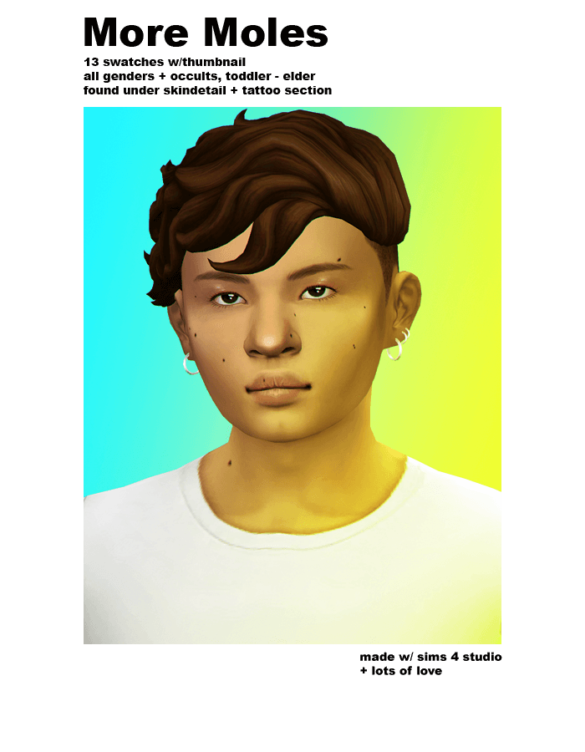 The Sims 4 i made more moles