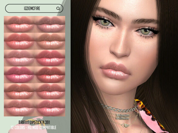 The Sims 4 IMF Brielle Lipstick N.391 by IzzieMcFire