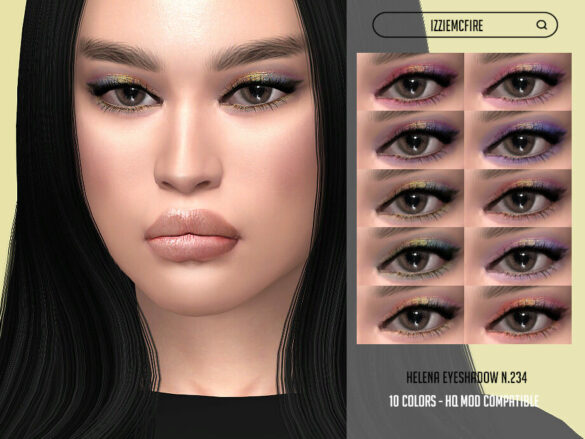 The Sims 4 IMF Helena Eyeshadow N.234 by IzzieMcFire