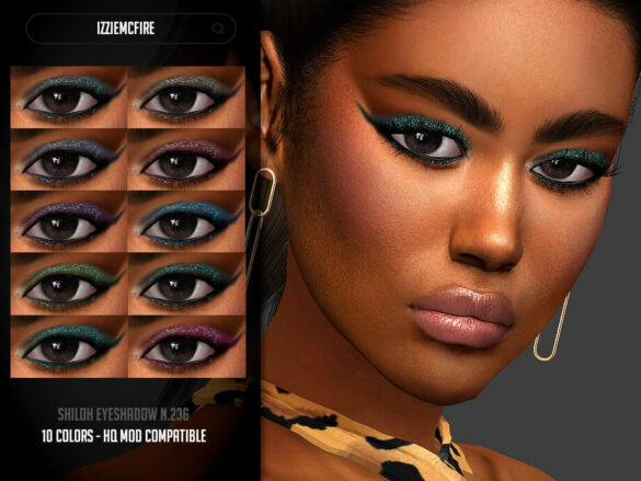 The Sims 4 IMF Shiloh Eyeshadow N.236 by IzzieMcFire