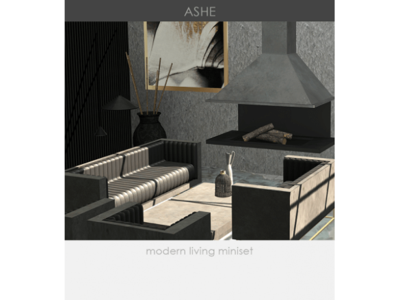 The Sims 4 [KHD] Ashe Mini Set by Kerrigan House Designs