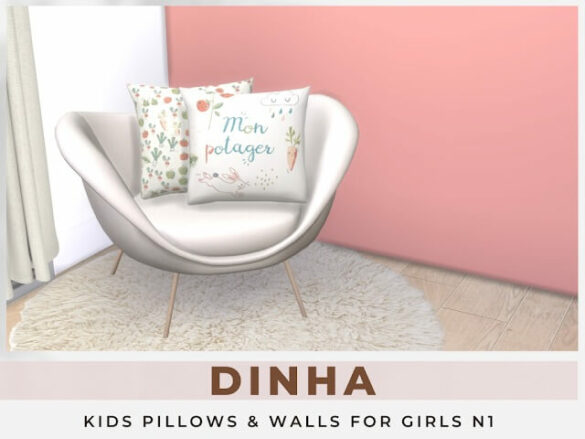 Kids Pillows & Walls For Girls N1 at Dinha Gamer